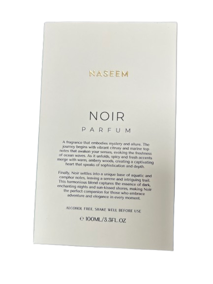 NASEEM Noir Fragrance for men 100ml