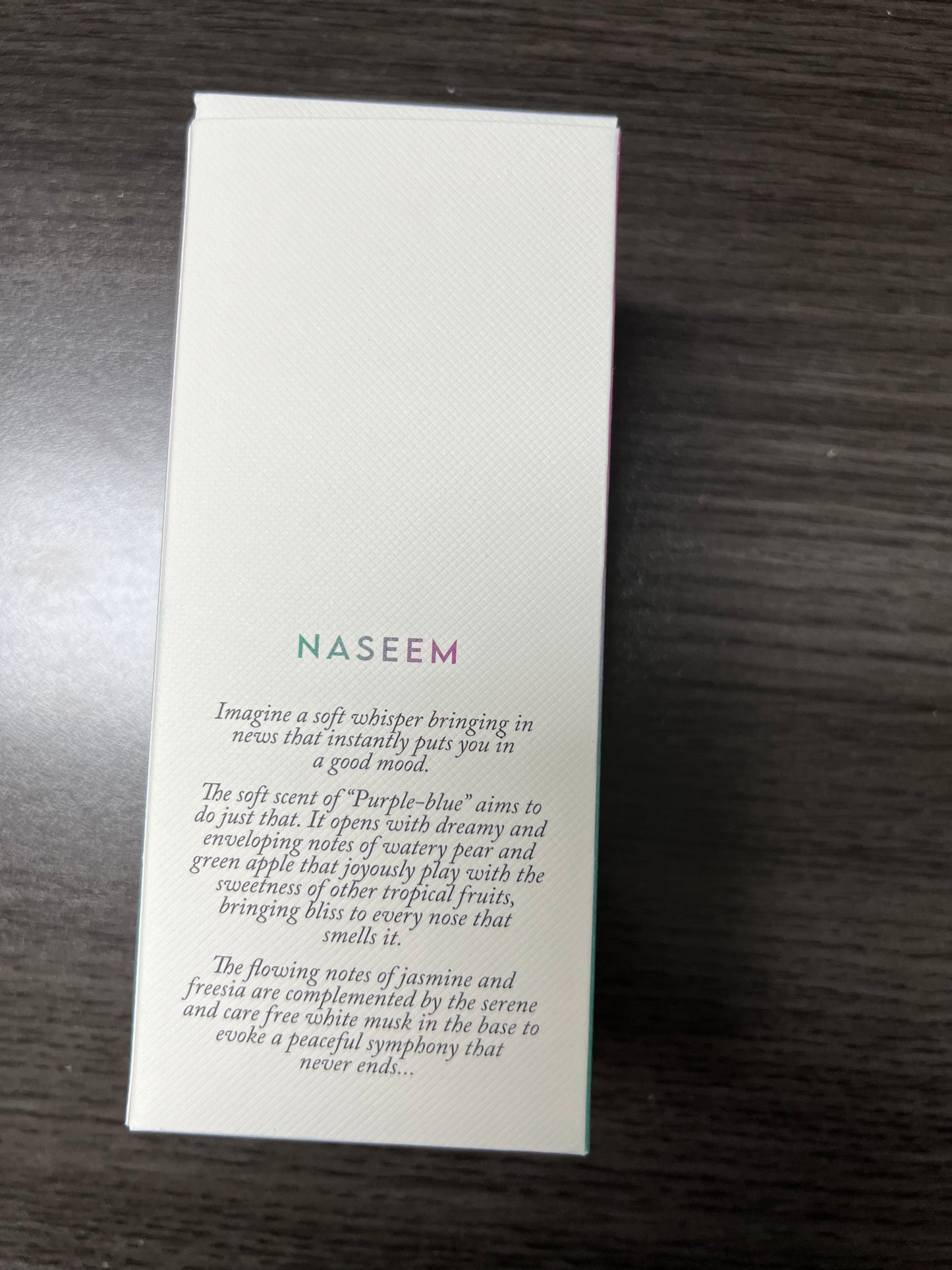NASEEM Purple Blue fragrance for women 75ml