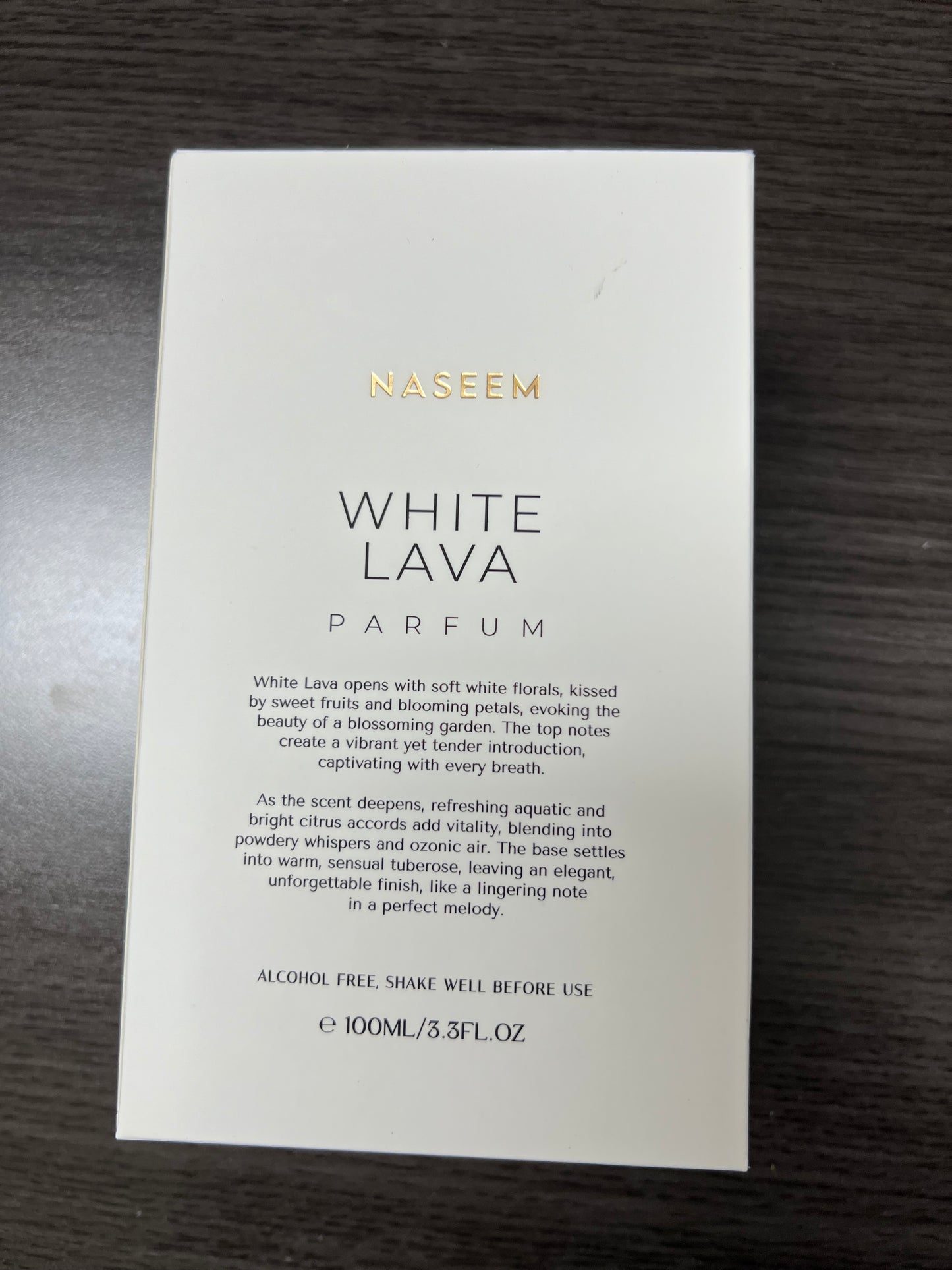 NASEEM White Lava fragrance for women 100ml