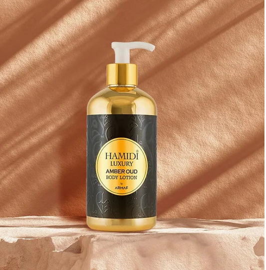 Hamidi Luxury Oud Amber 16.9 Oz Body Lotion