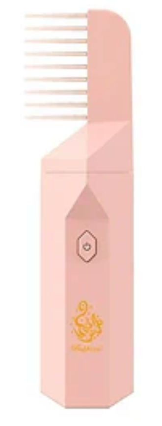 Portable Electric Hair Comb Mist-Pink