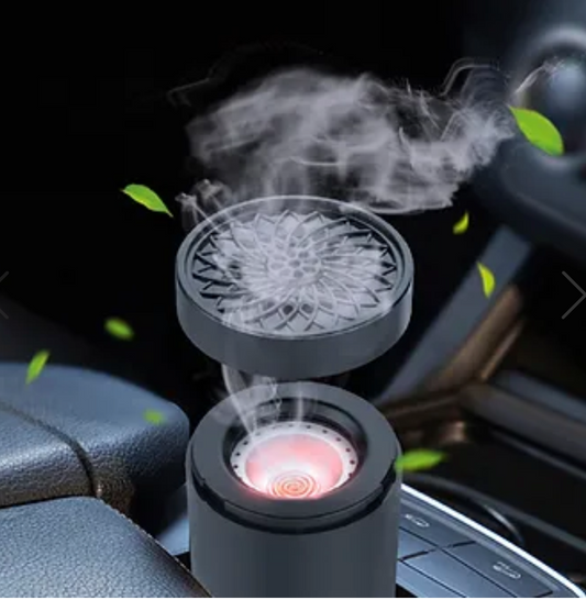 Electric Aroma Diffuser Car & Home Portable Luxury Incense Burner