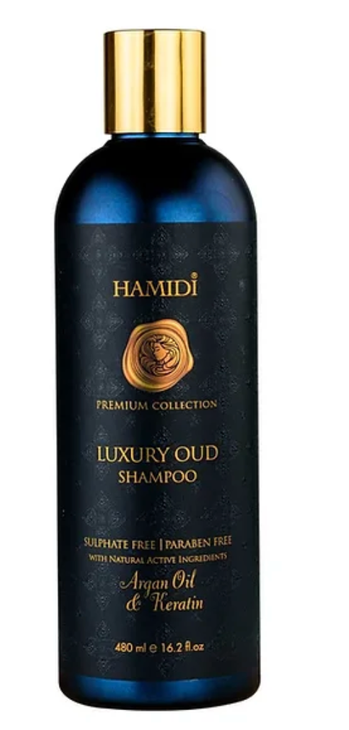 Hamidi Luxury Oud Shampoo Argan Oil & Keratin 480ml
